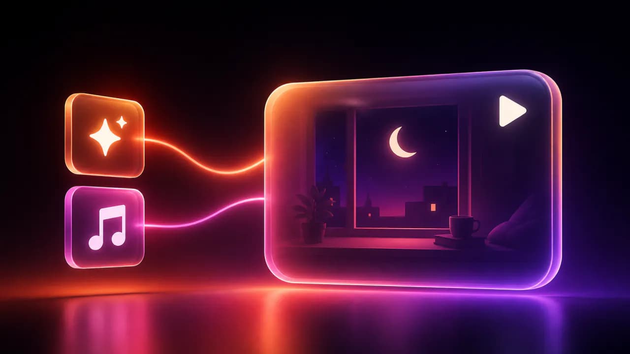 How to make copyright free LoFi videos - with just 2 Free Ai tools