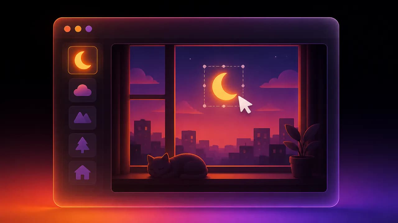 How to make LoFi videos in Canva