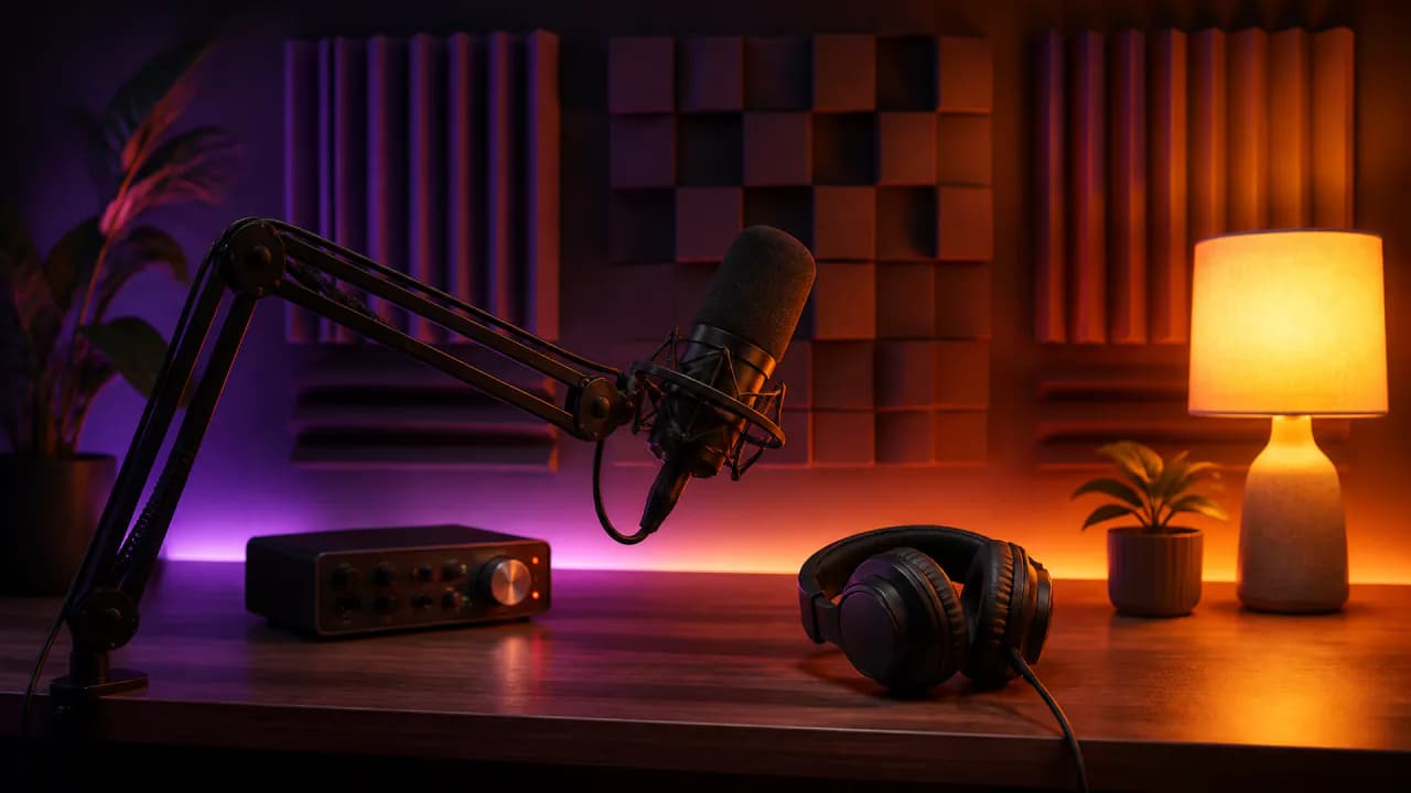 The Ultimate Guide to creating your home Podcast Studio a Comprehensive Setup Tutorial.