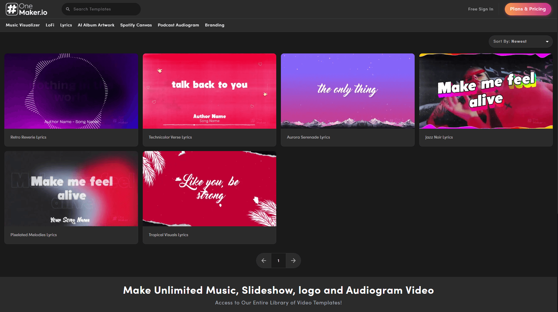 Lyric Video Maker create Lyric Videos Online.